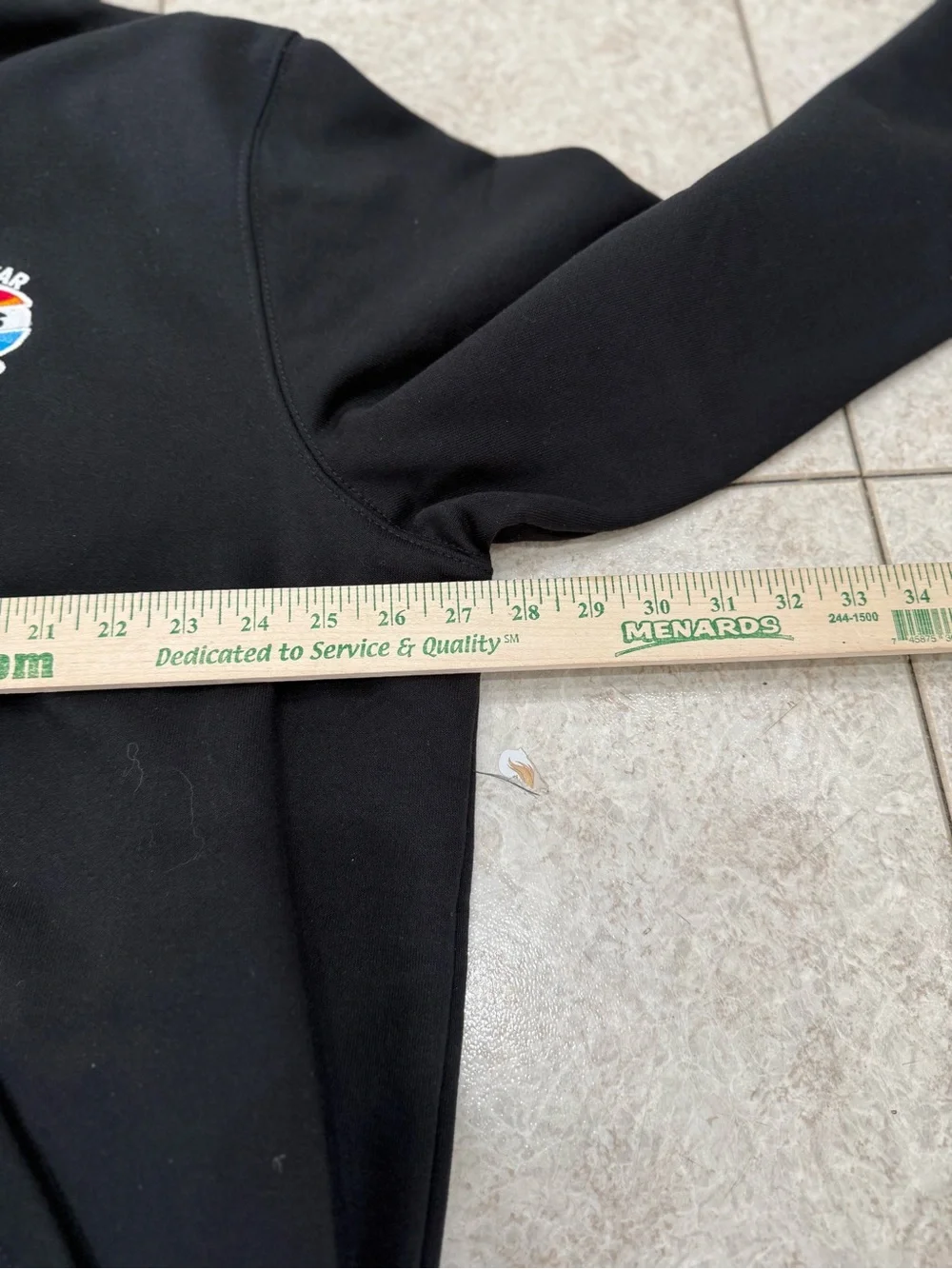 Carhartt Black Pullover Hoodie with Small Chest Graphic - Picture 2 of 6